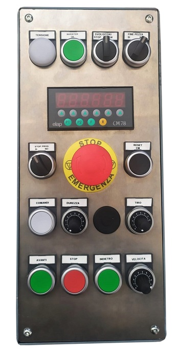 PUSH-BUTTON PANEL WITH DISPALY - CONTROL STATION WITH DISPALY