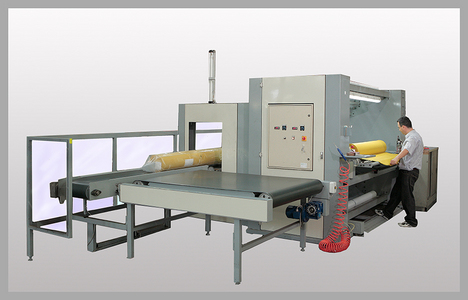 PACKING MACHINES - WRAPPING MACHINE - FABRIC ROLL PACKING MACHINE