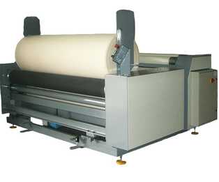 REWINDER - AUTOMATIC ROLLING MACHINE - ROLLER FOR LARGE ROLLS OF FABRIC